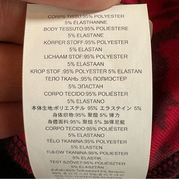 Michael Kors Women's Red And Black Floral Raspberry Tunic Top XL - Picture 9 of 11